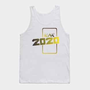 Showcase Step-out year 2020 Design Yellow Gradient Tank Top